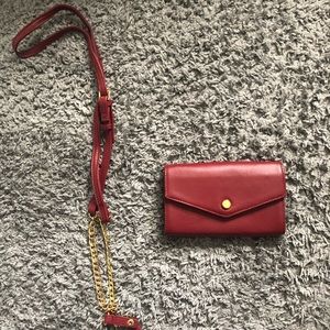 Burgundy Purse/Wallet